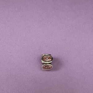 Retired Pandora Pink Oval Light Charm
